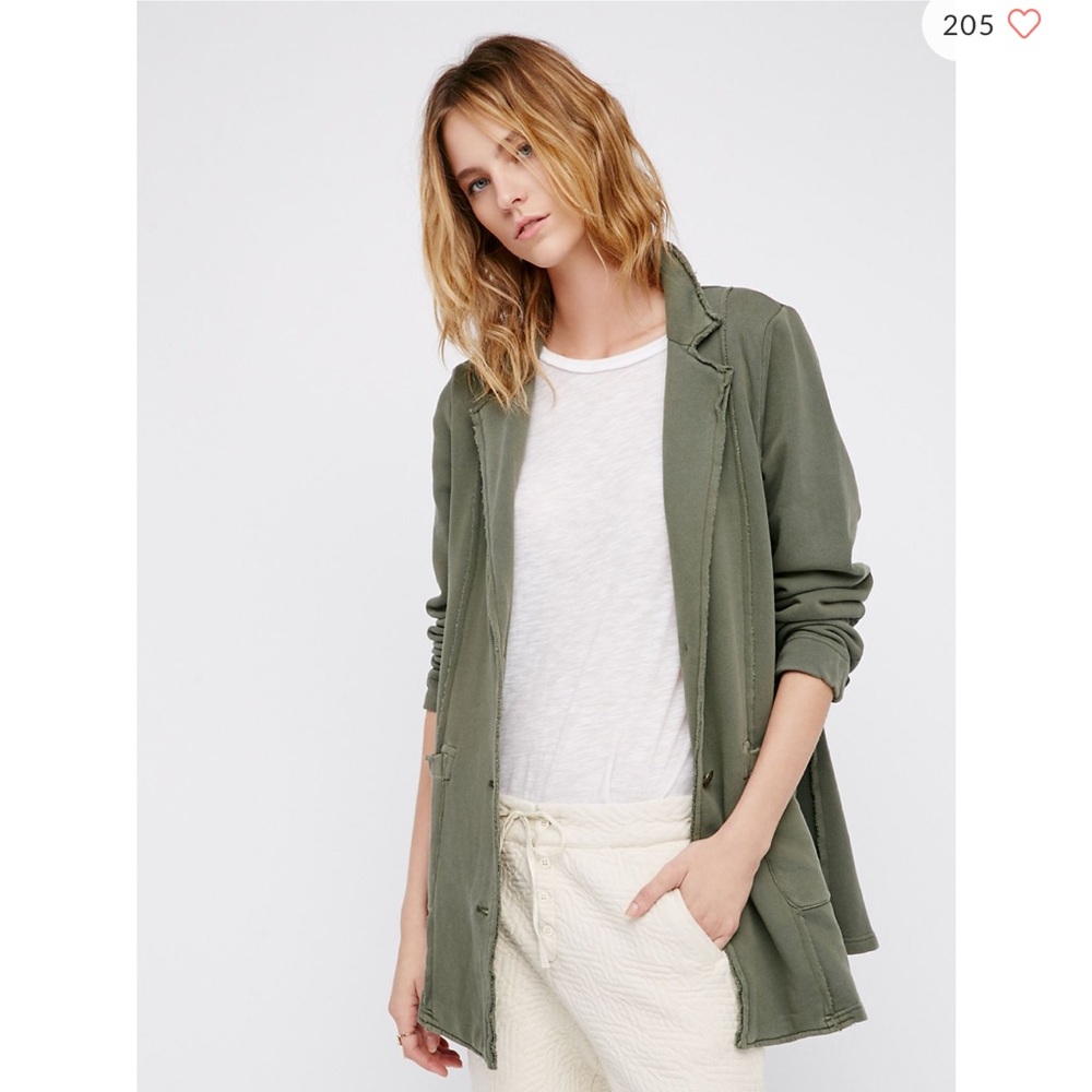 Free People Effortless Knit Jacket, Size Small